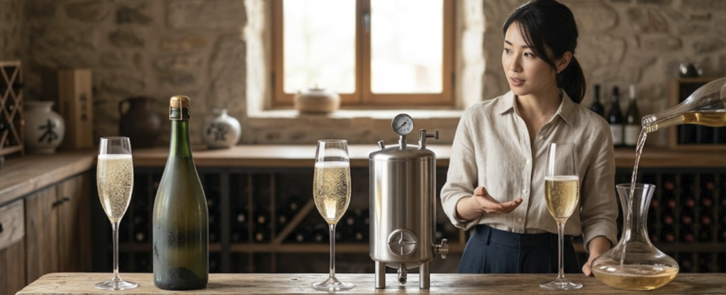 製法の違いが泡と味を決める！3つの造り方