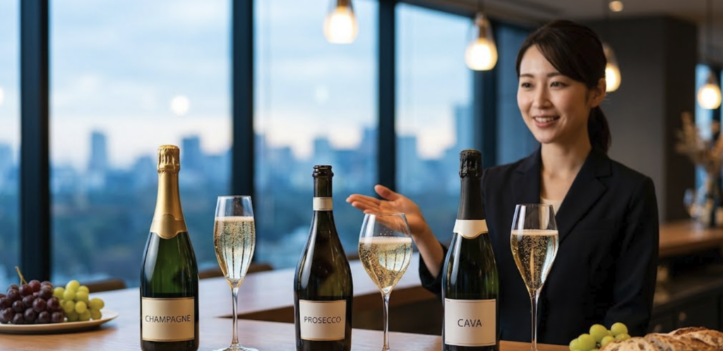 シャンパンだけじゃない！世界を代表するスパークリングワイン